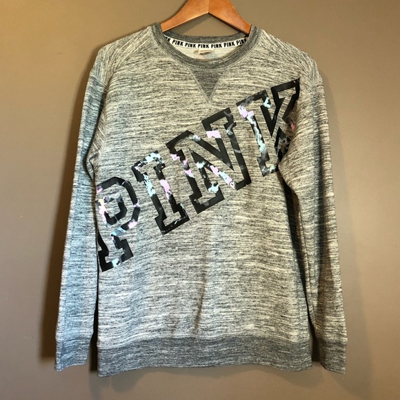PINK Victoria's Secret Sweaters - Victoria’s Secret pink logo crew neck
